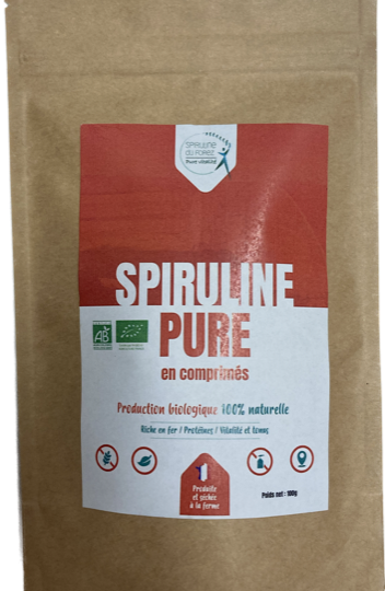 Spiruline Bio En Comprimés 500 G