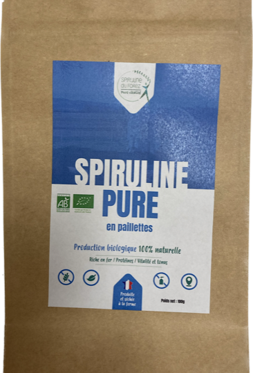 Spiruline Bio En Paillettes 300g